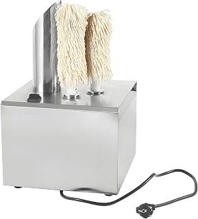 Electric Wine Glass Polisher,Commercial Wine Glass Polishing Machine,3/5/8 Microfiber Brush Polisher,Instant Drying,for Champagne Glasses,Threebrushes 3heads