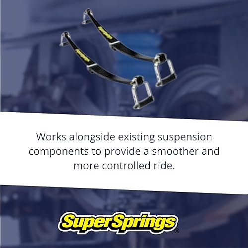 Miniatura 24 de SuperSprings Juego de SumoSprings traseros para Ford Transit 150/250/350/350HD (2015-2025 RWD / 2020-2025 4WD) Capacidad de 2800 libras al 50%