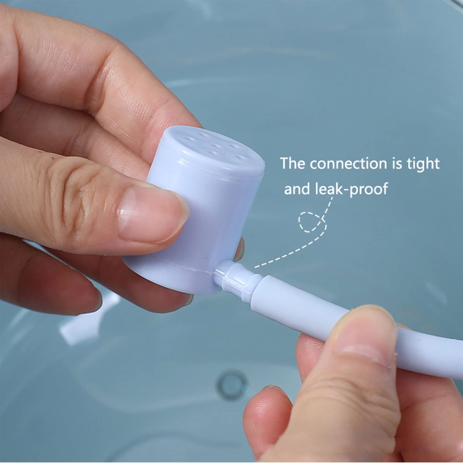 Sitz Badewannenspüler Schlauch für Sitzbadewanne für Sitz mit Pumpe und Sprüher Spülschlauch für tragbares Bidet