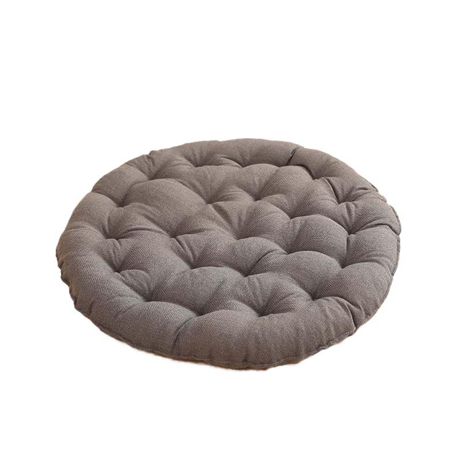 Waigg Kii D Soft Floor Cushion Thick Chair Seat Cushions,Large Floor Pillows Roun Meditation Cushion For Living Room/Yoga/Balcony/Patio/Tatami/Outdoor/Indoor (,75Cm)