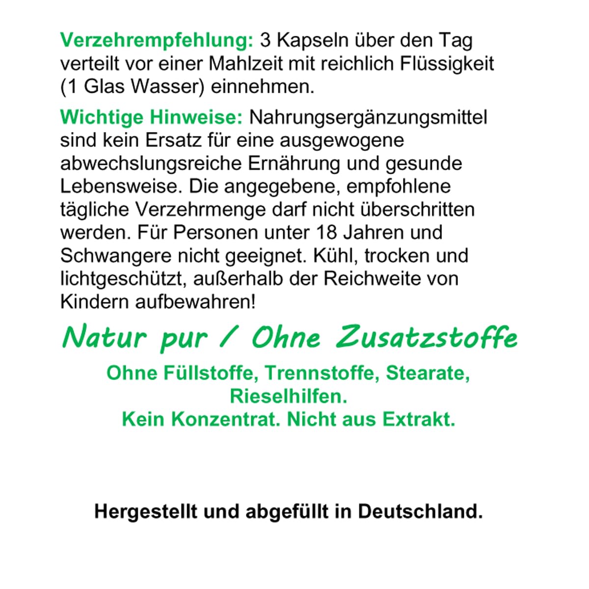 Echte GOLDRUTE Solidago Goldrutenkraut 180 Kapseln NIEREN - BLASE - HARNWEGE - NATUR pur [OHNE ZUSATZSTOFFE] 26935-180