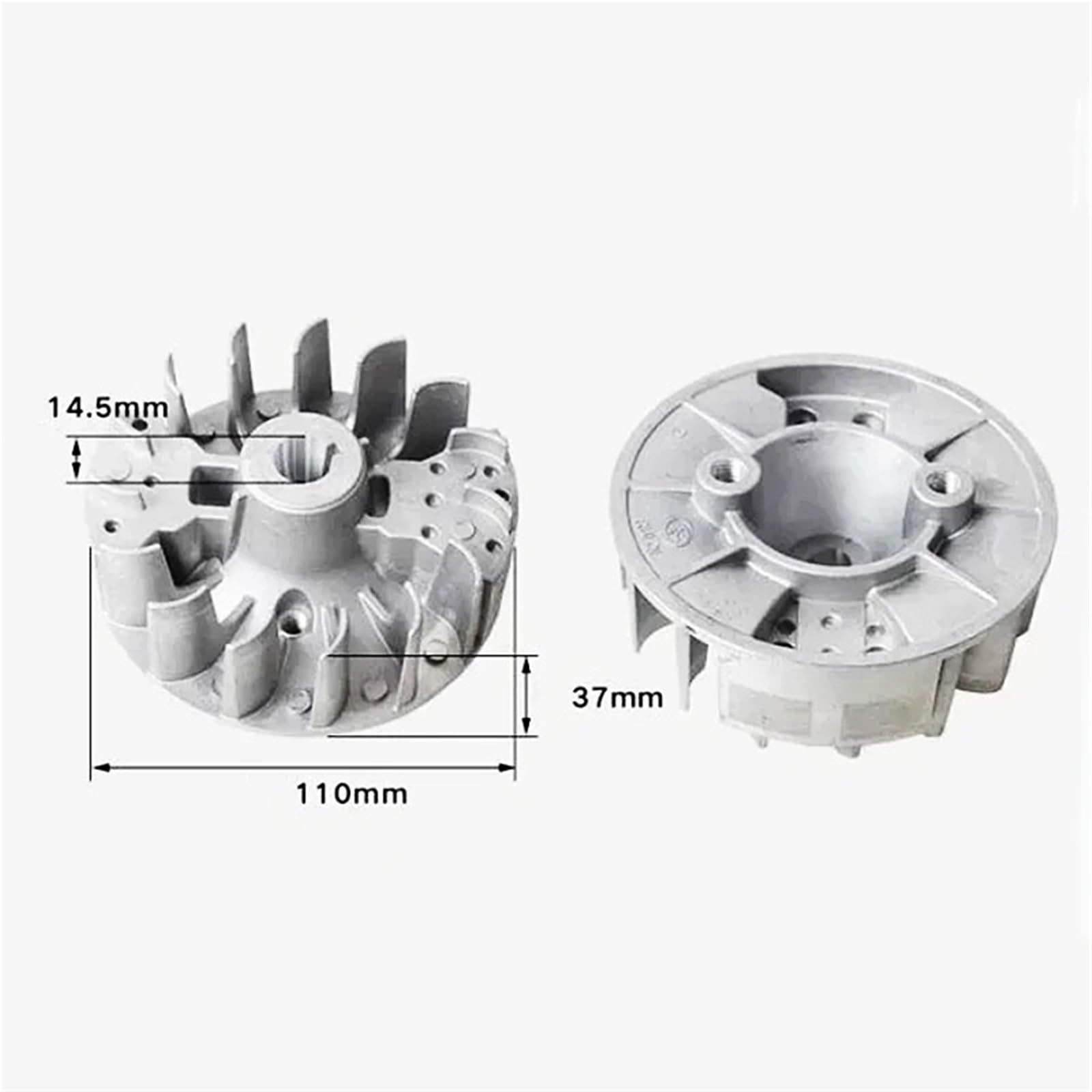 Magnetisches Schwungrad for 1E40F-5 1E44F-5 40-5 44-5 CG430 43A BG430 430 TL43 TL52 Strimmer Trimmer Freischneider Teile