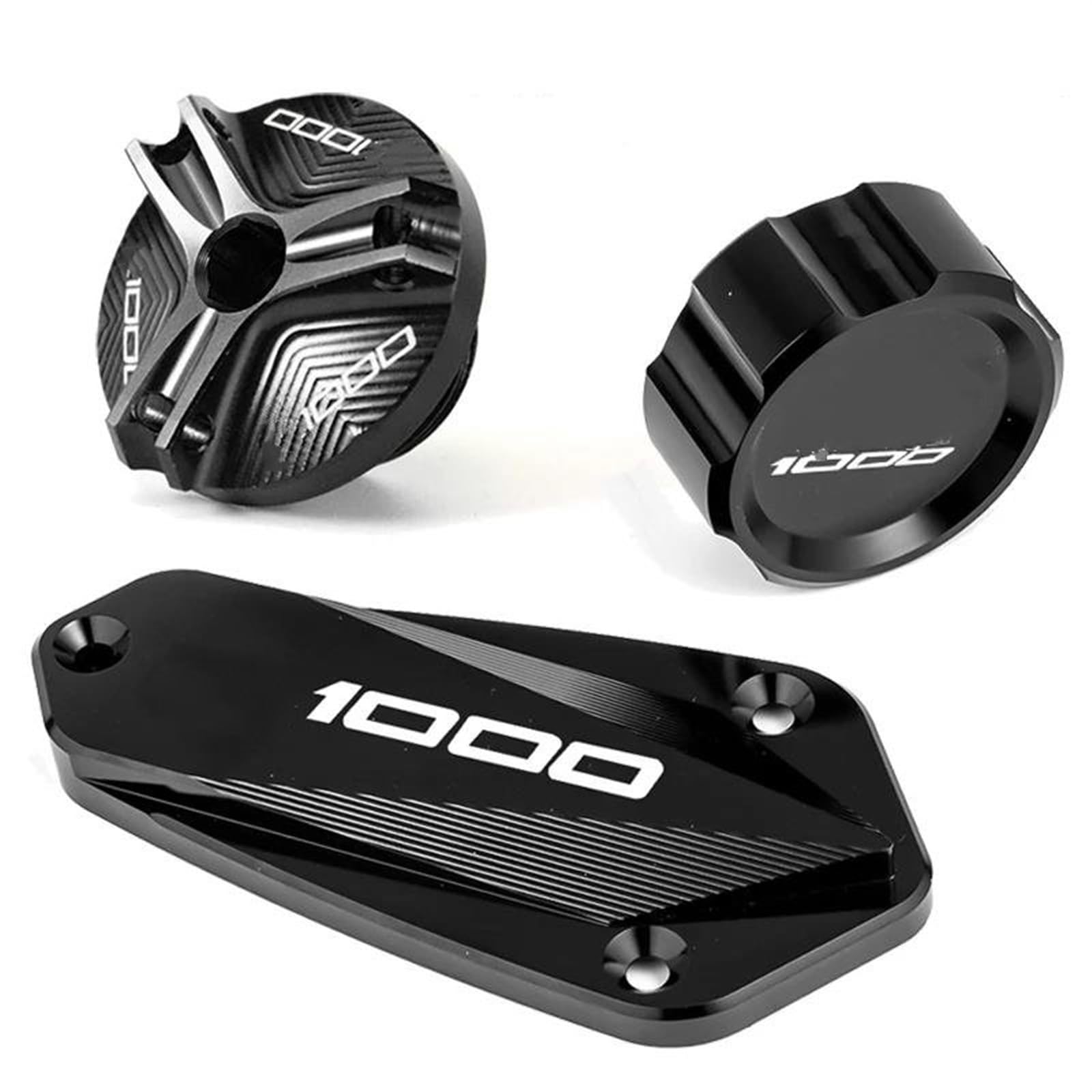 Accesorios Para Motocicleta, Cubierta De Depósito Líquido Frenos Delantero Y Trasero Tapa Llenado Aceite Para KAWASAKI Z1000 /R 2011-2019 moto | A set Red