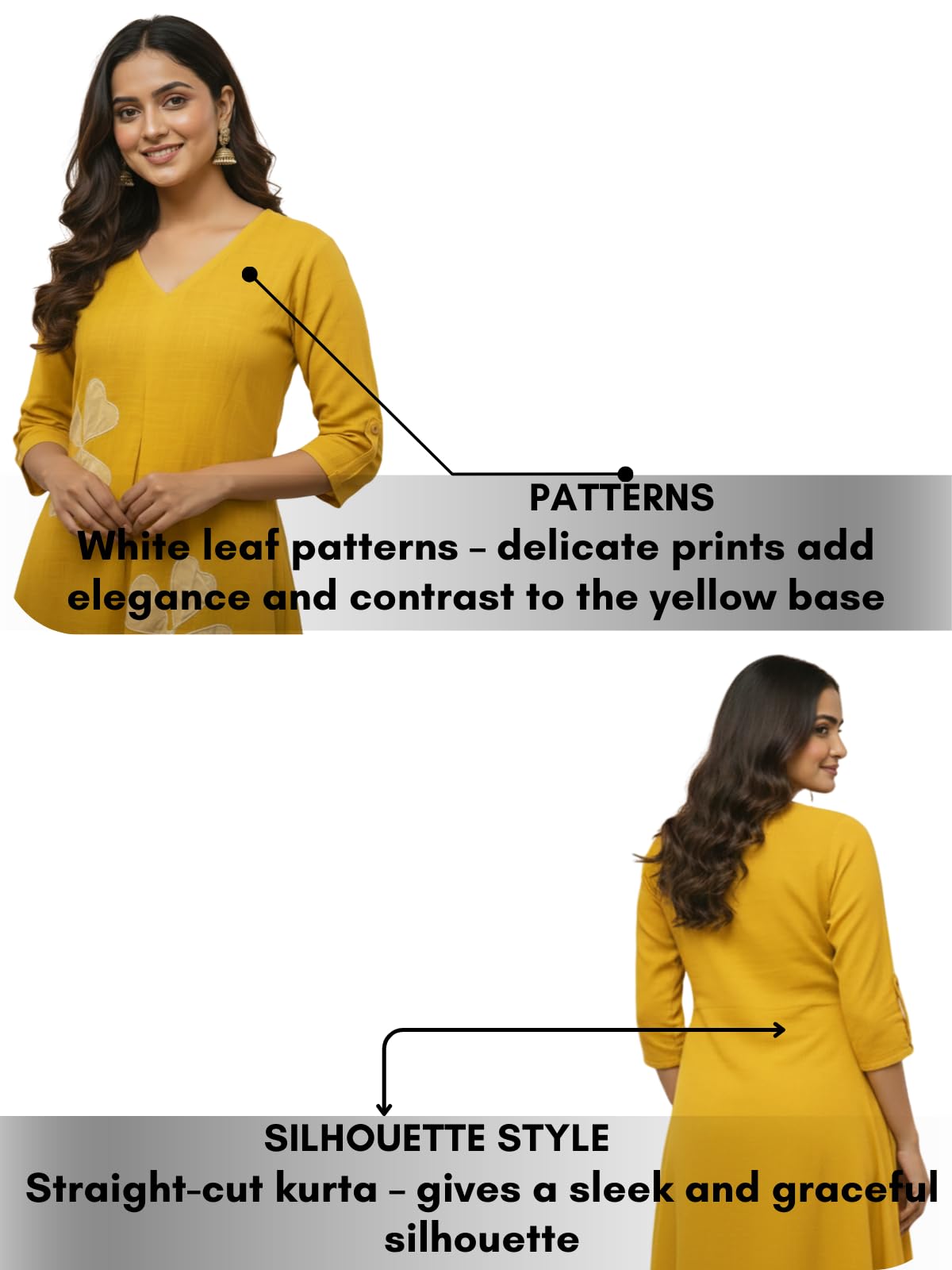 Leriya Fashion Set Kurta da donna in cotone con pantaloni | Set kurti etnico con scollo a V con maniche a 3/4 | Abito estivo etnico elegante da donna | Set kurta festivo con stampa floreale da donna