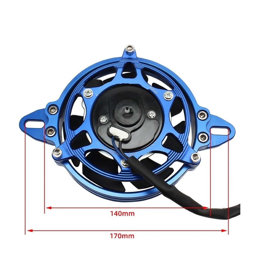 Radiatore Ventola Accessori Per Moto Ventola Di Raffreddamento Radiatore Olio Acqua Per ATV Per Quad Per Go Kart