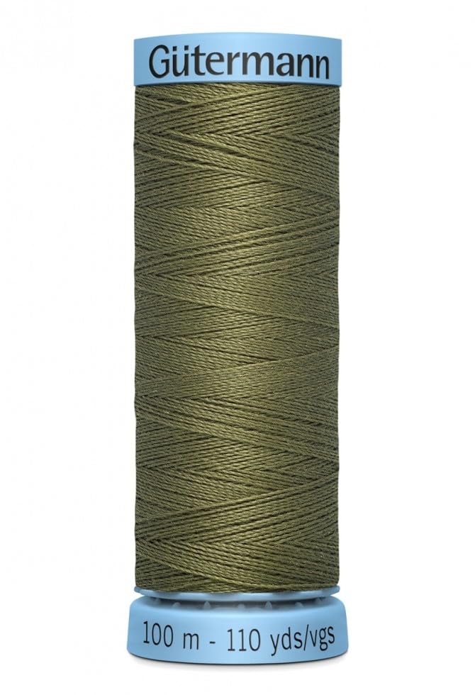 Gutermann hilo de seda pura para costura 100m miniatura 1