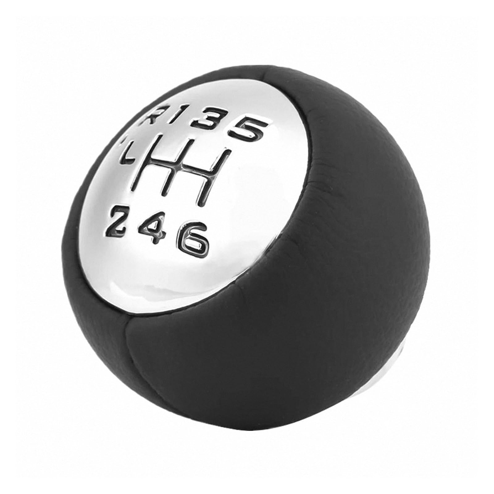 HTVTKRFGRL Knob Only Gear Shifter Knob Manual 6-Speed for Peugeot 307 308 3008 407 5008 807 for Citroen for C3 for C4 C8 Black ABS Plastic Stylish Gear 1Pc Shift