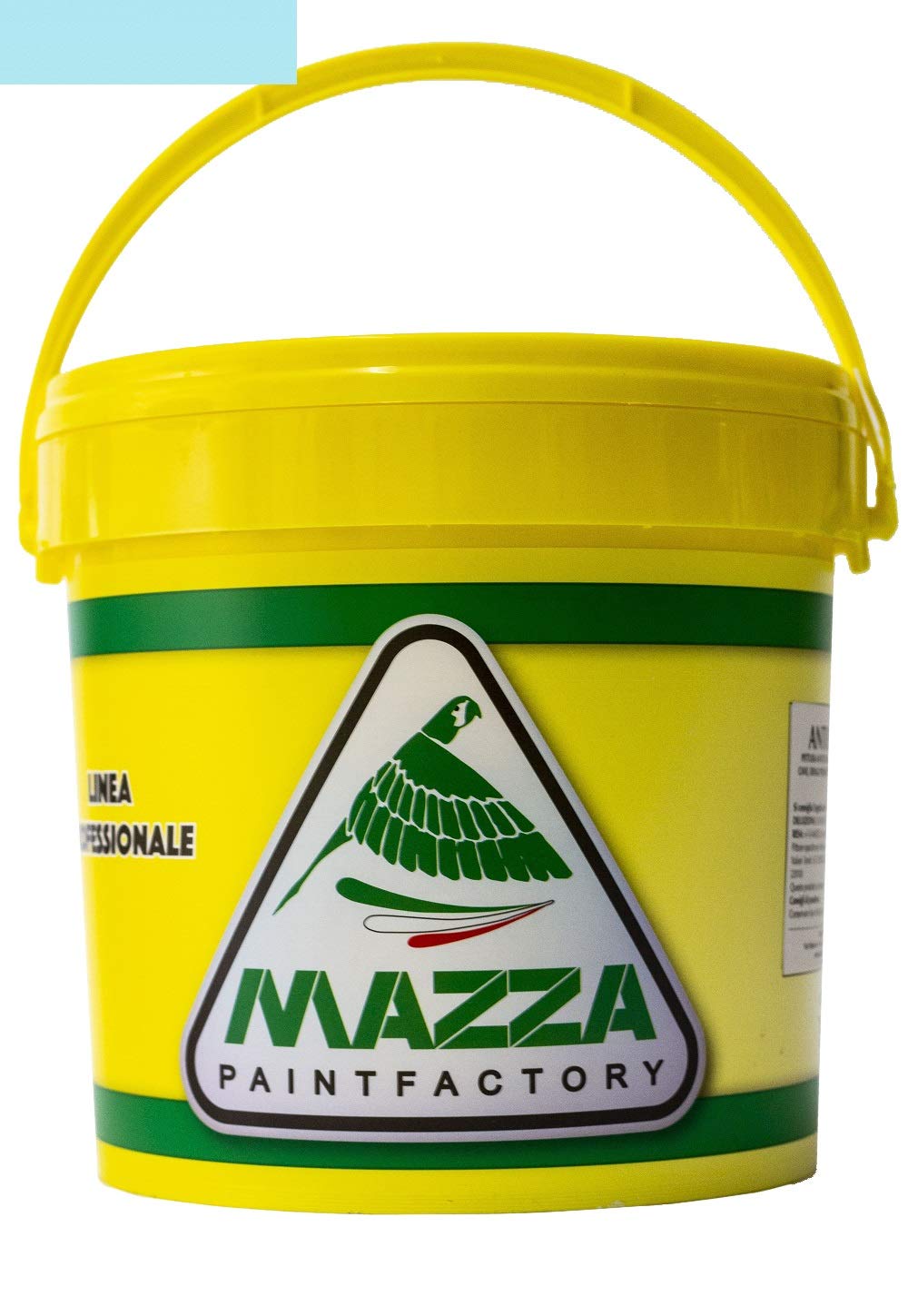 MAZZA Pittura Al Quarzo Per Muri Interni Ed Esterni Lt 5 Ad Alto Potere Coprente Colorificio (Celeste Mare1 Mz1098)