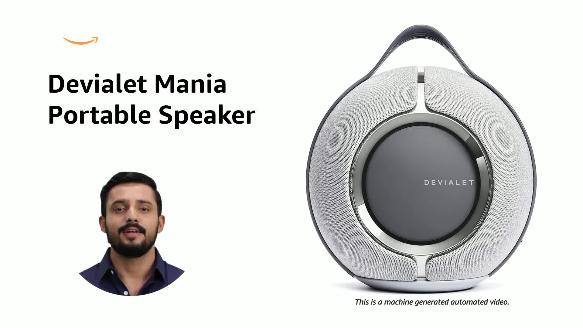 Devialet Mania - Smart Portable Speaker, Alexa Enabled, 360 Stereo Devialet Mania - Smart Portable Speaker, Alexa Enabled, 360 Stereo