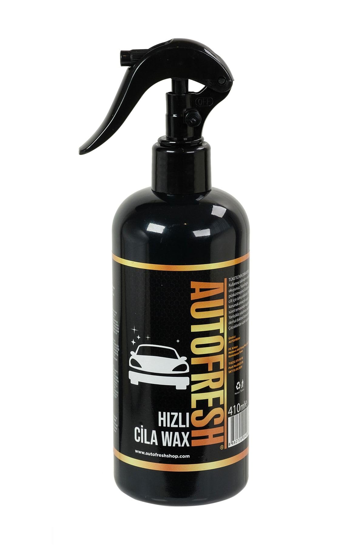 AutoFresh Araç Hızlı Cila Oto Koruyucu Wax (Sünger Hediyeli) 410 ML