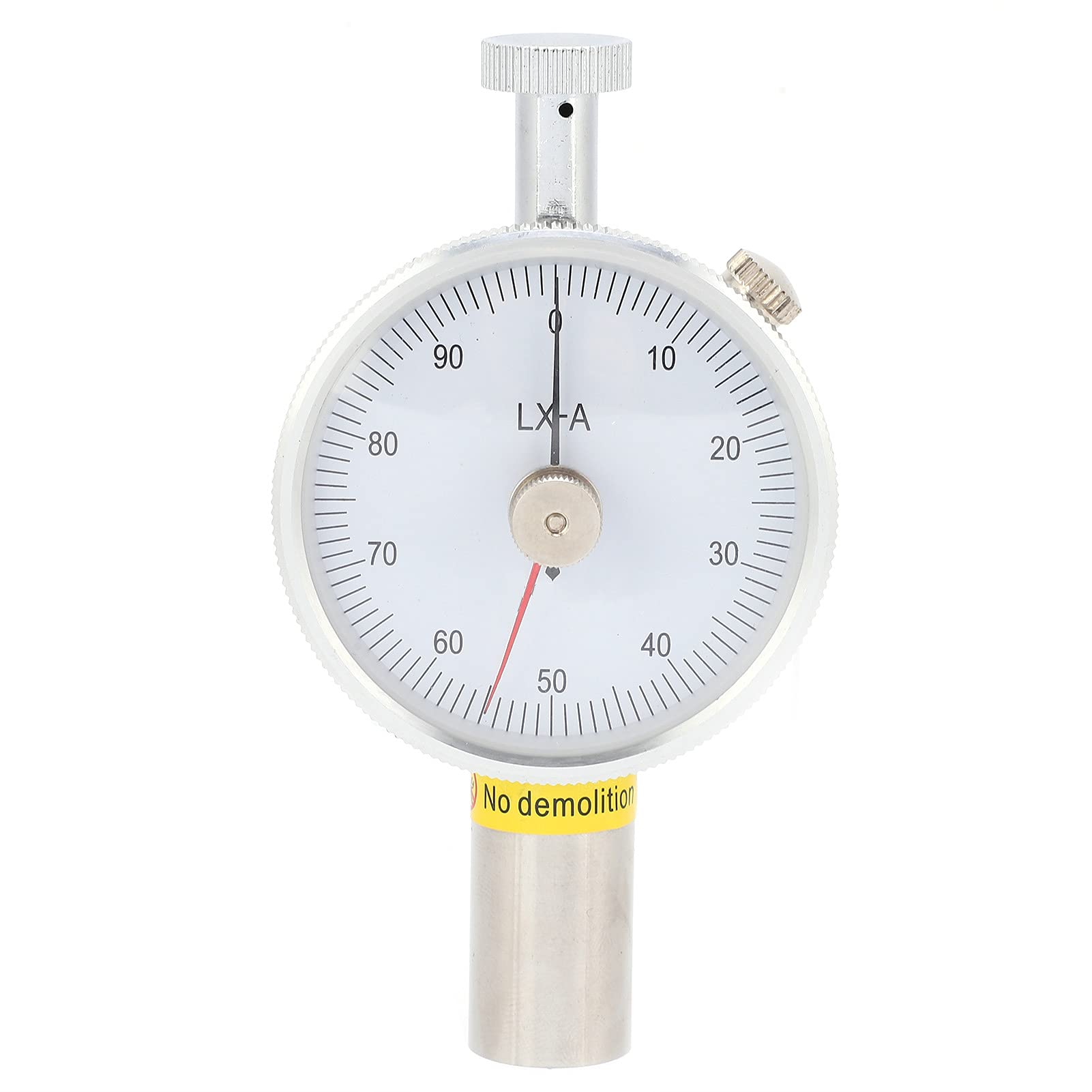 YuecoomHardness Tester, Dial Hardness Tester Portable Durometer Sclerometer Suitable for Testing Plastic Rubber