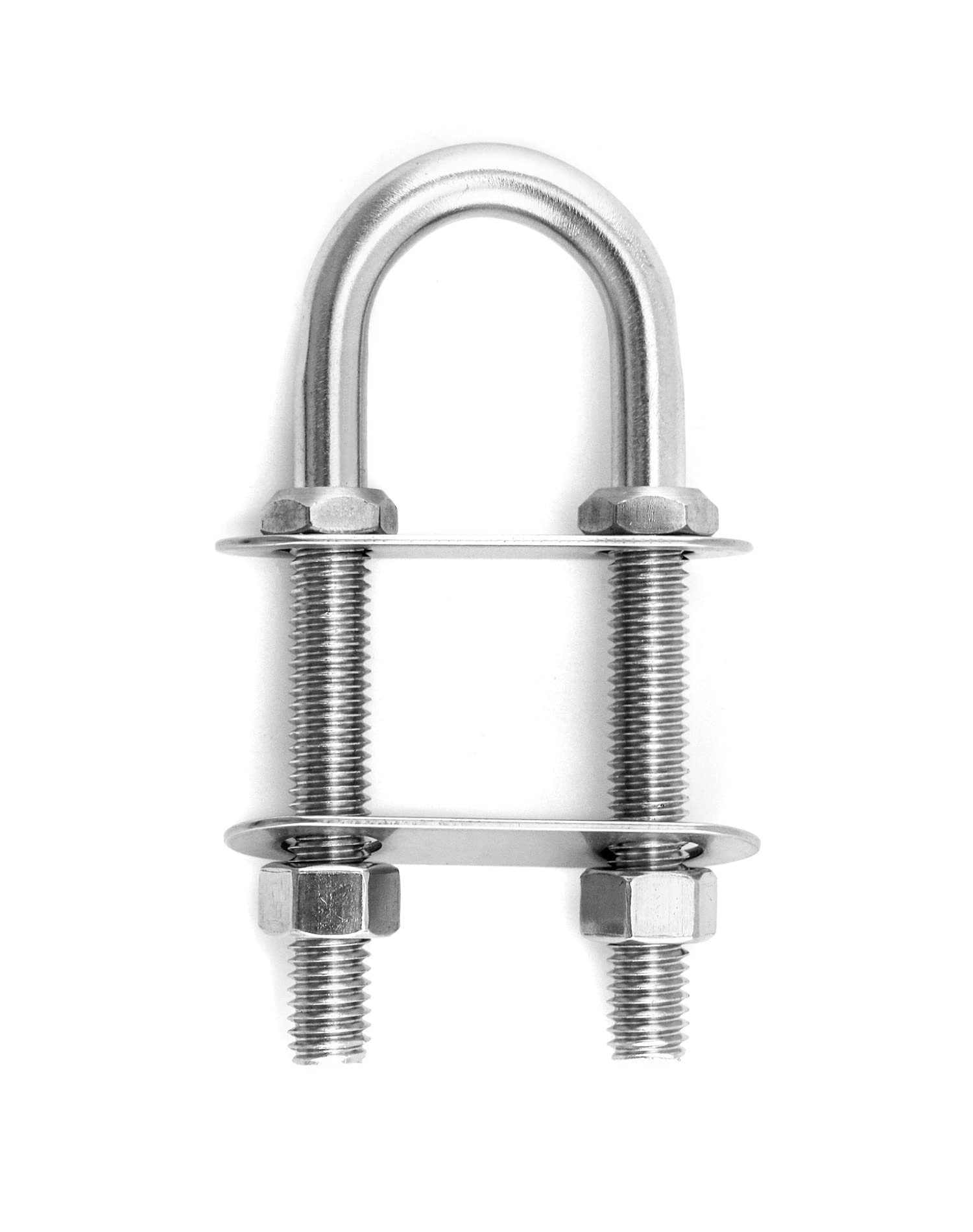 Marine Boat Stern Eye Tie Down U Bolt - 2 Pack -8