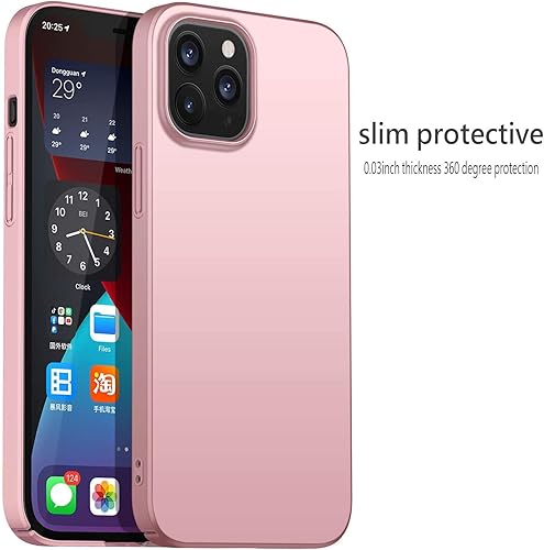 Miniatura 4 de Funda protectora delgada para iPhone 13 Pro Max 13 Pro Max protege de golpesarañazosdeslizamientoshuellas acabado mate Funda rígida de policarbonato