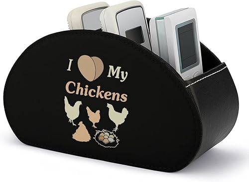 I Love My Chicken - Organizador de escritorio multifuncional con 5 compartimentos