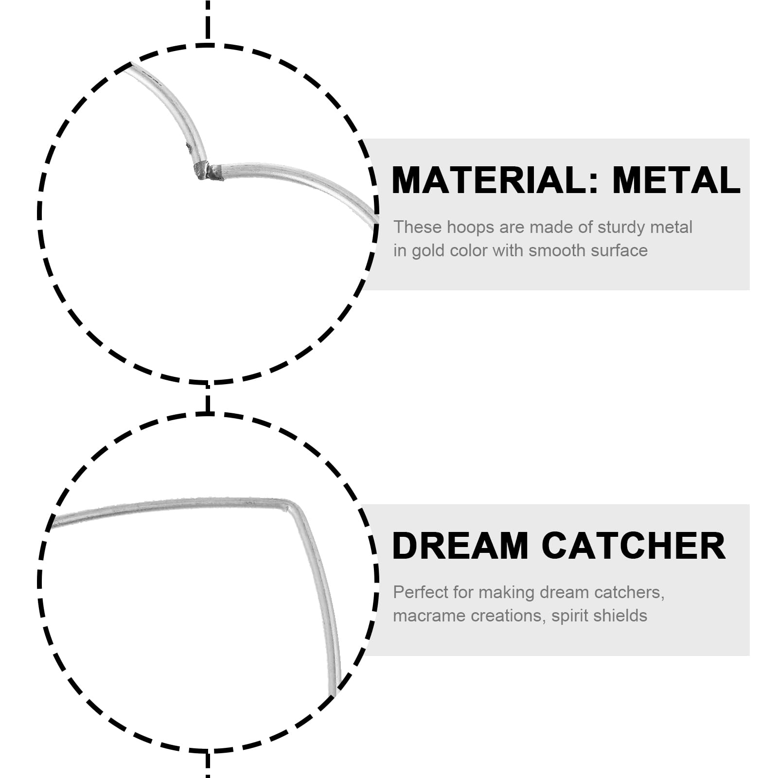 Kichvoe Heart Dream Catcher Rings - Image 3