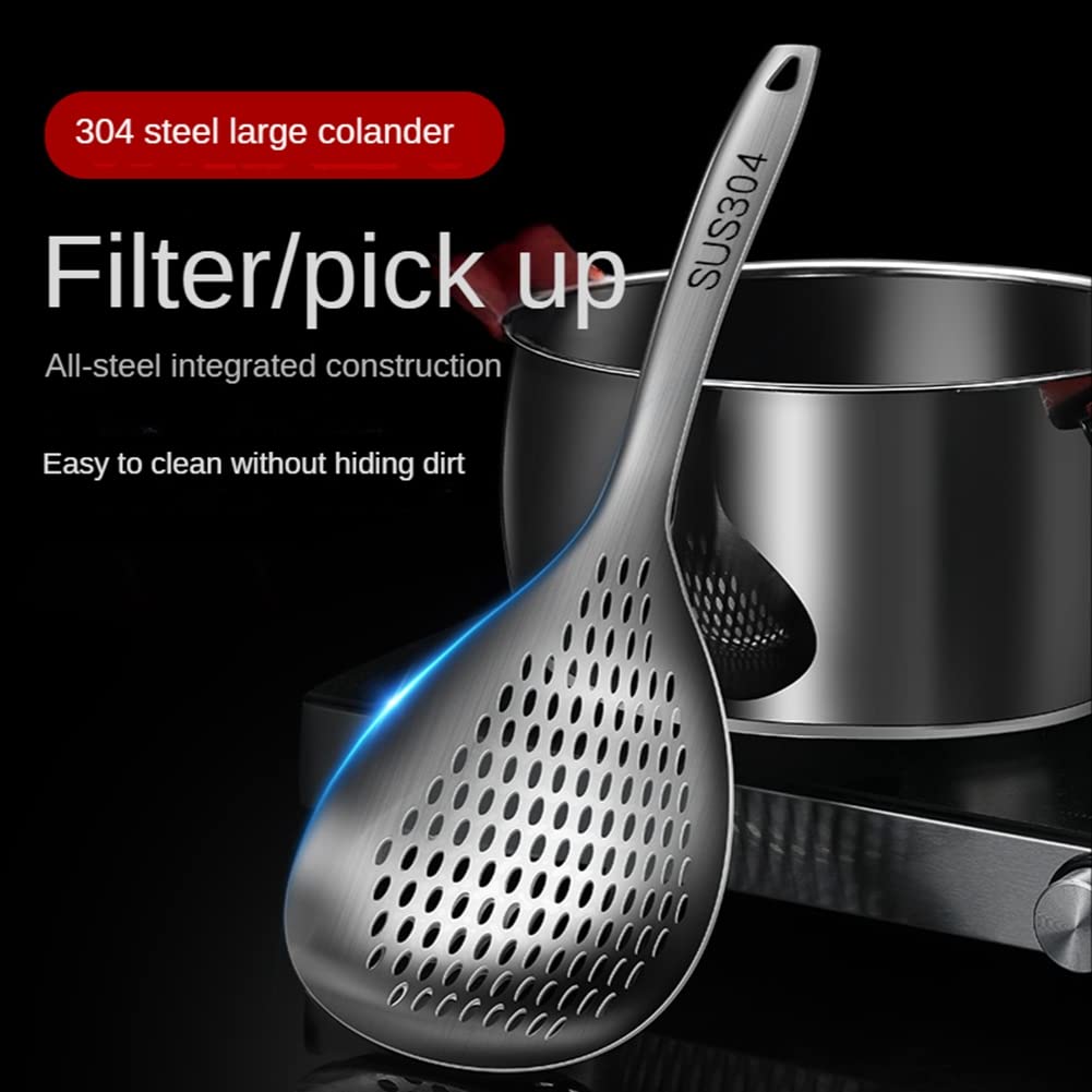 Écumoire En Acier Inoxydable Berglander - Cuillère à Fentes Professionnelle - Pour Cuisine & Pâtisserie