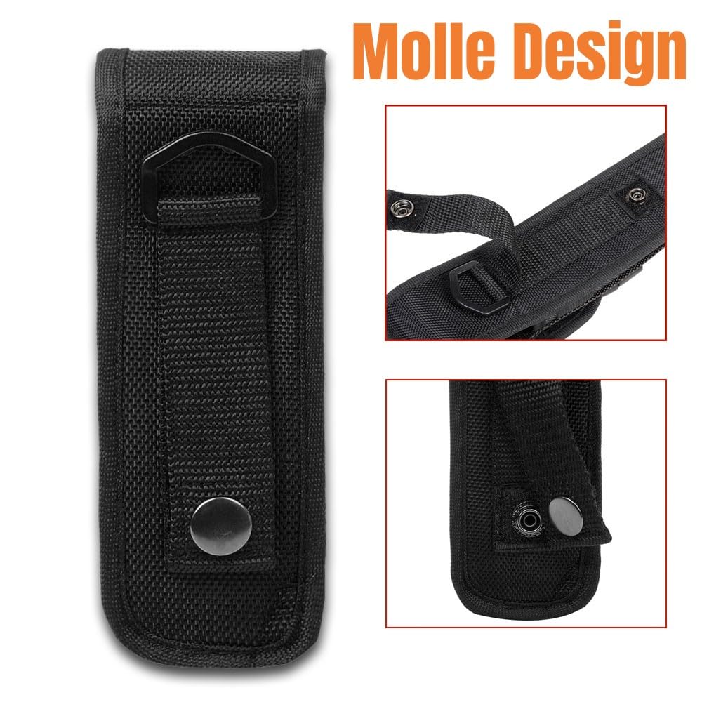 Étui Tactique Pour Lampe Torche Depring – Tirage Rapide, Ceinture, Mollet, Couleur Tan