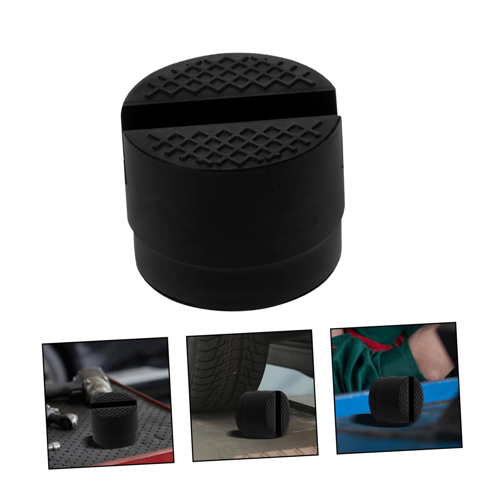 SOLUSTRE Jack Stand Pad Jack Stand Pads Replacement Rubber Pads for Jack Jack Stand Pad