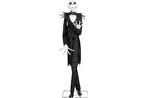Nightmare Before Christmas Jack Skellington 6ft Animatronic Decoration - The ultimate Halloween yard decor