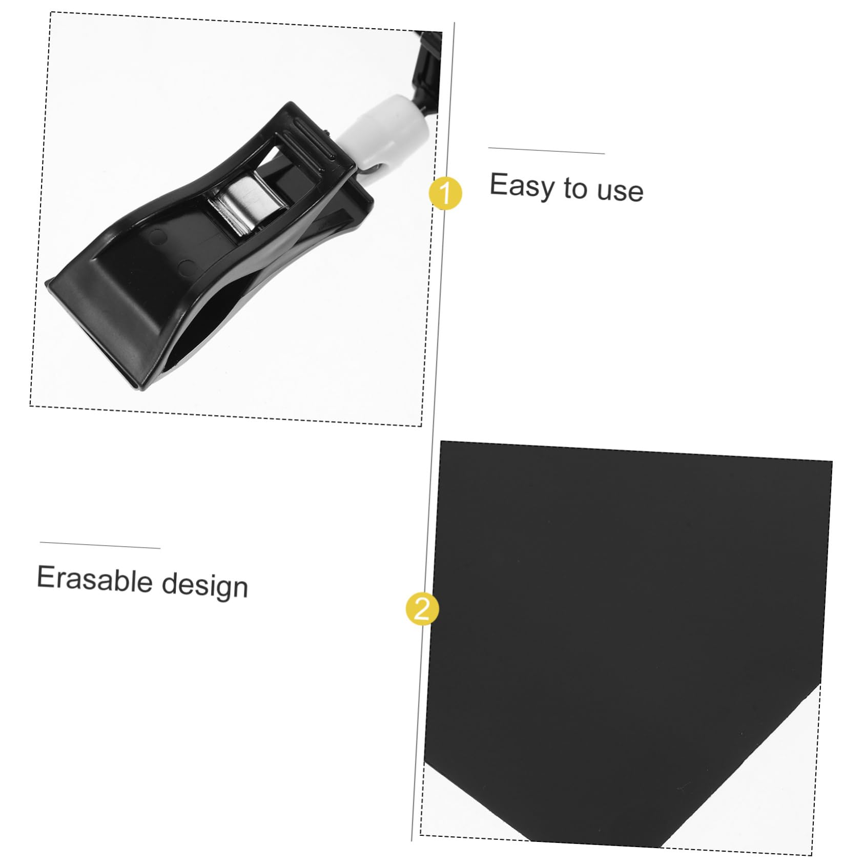 jojofuny 20 Pezzi Etichette con Clip per Negozi e Supporto Segnaprezzi Riutilizzabile per Display Organizzatore Facile Fissare su Scaffali e Cesti