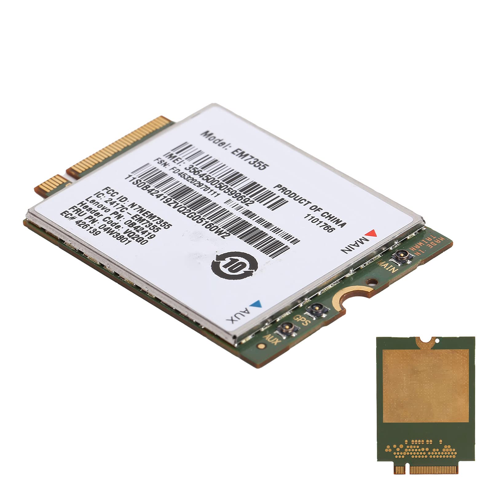 Bewinner Modulo Adattatore Wireless WiFi 7, Scheda di Rete per Laptop