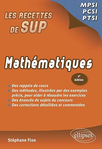 Mathématiques: MPSI-PCSI-PTSI