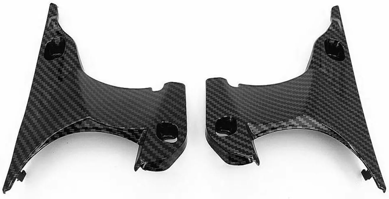 Motorbike Windscreen for for YZF-R1 for YZFR1 2007 2008 Carbon Fiber Motorcycle Part Front Handle Bar Air Tube Ram Dash Cover Fairing Windshield