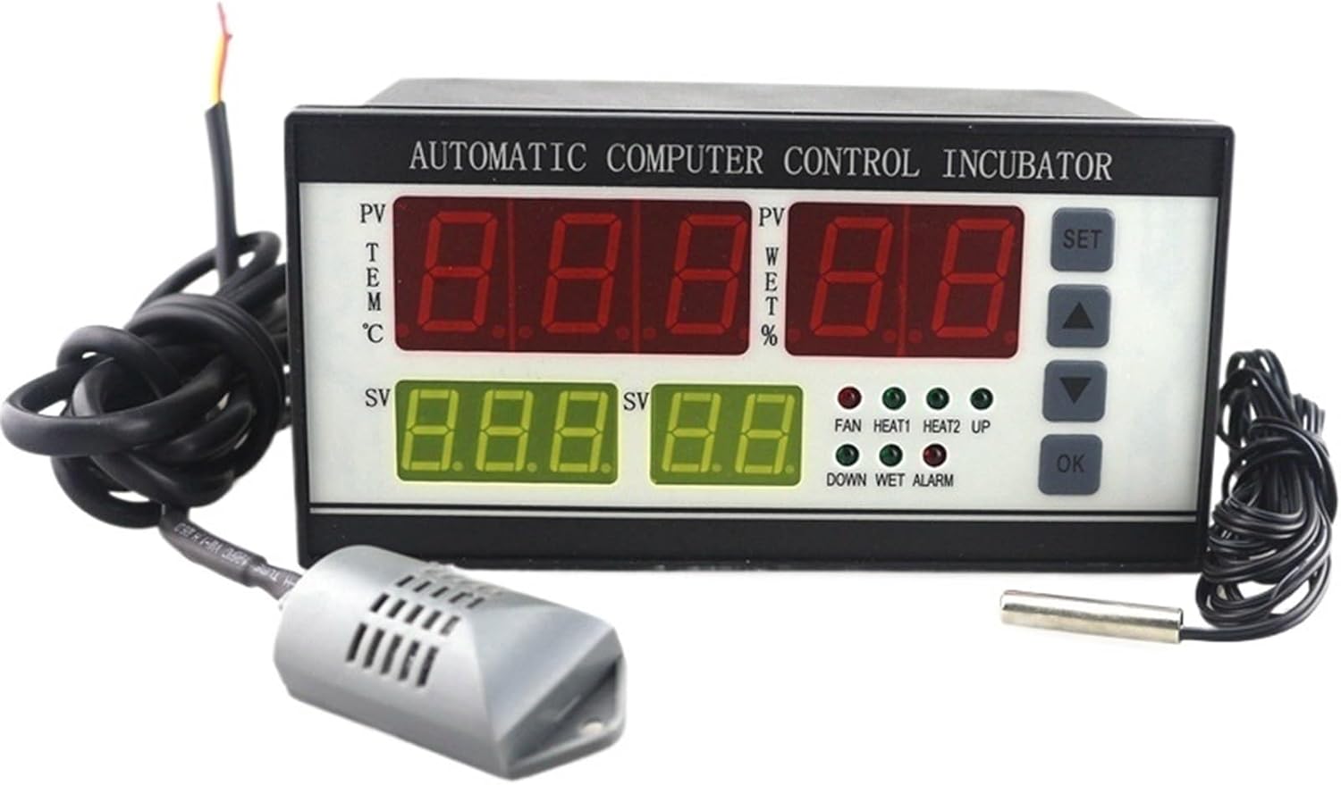 XM-18 Digital Temperature and Humidity Controller Thermostat Hygrostat Meter 110V 220V Automatic Sensor Probe for Egg