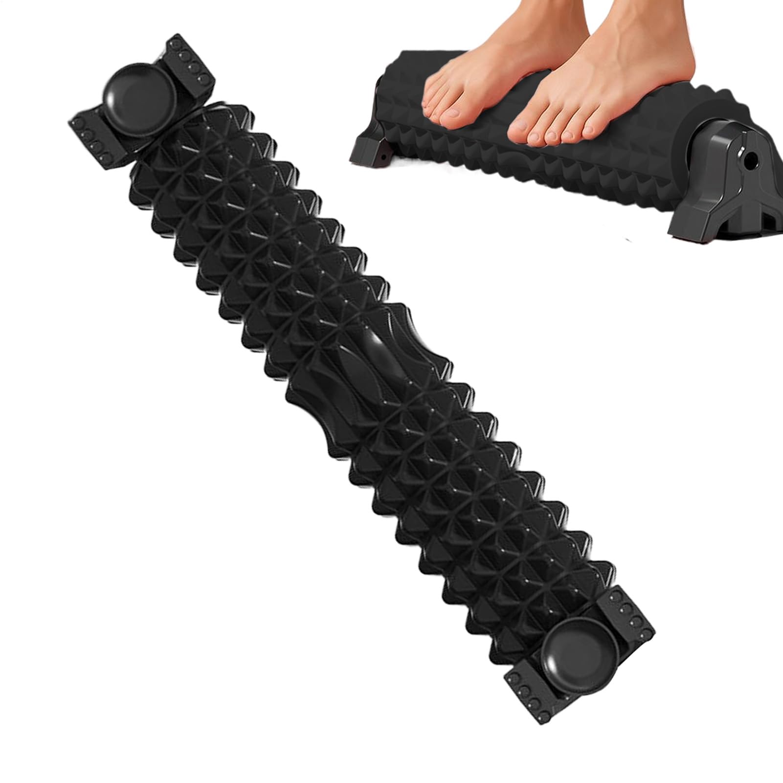 Rullo Massaggiante In Schiuma - Strumento Per Massaggio Muscolare E Stretching 58 cm - Rullo Di Schiuma Per La Schiena | Per Stretching Corporeo Recupero Allenamento E Profondi