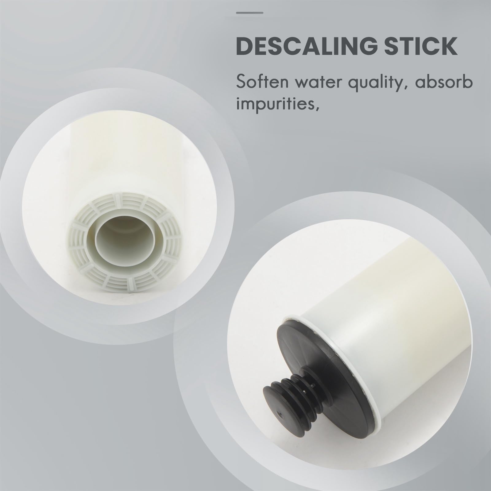 Wivplex Cartucho descalcificador purificador de agua for limpiador a vapor, for Karcher, for SC2 SC3 Filtro descalcificador de agua limpia Premium Vertical 2 piezas Reemplazo de almohadilla para trape