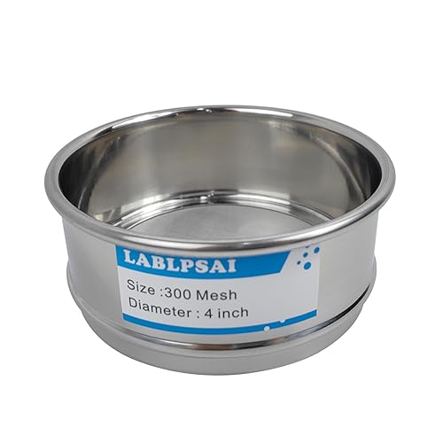 Miniatura 31 de Tamices de Laboratorio de 18 Mallas, Diámetro de 4 Pulgadas, Tela de Alambre de Acero Inoxidable 304, Tamiz de Prueba para Laboratorio Industrial y