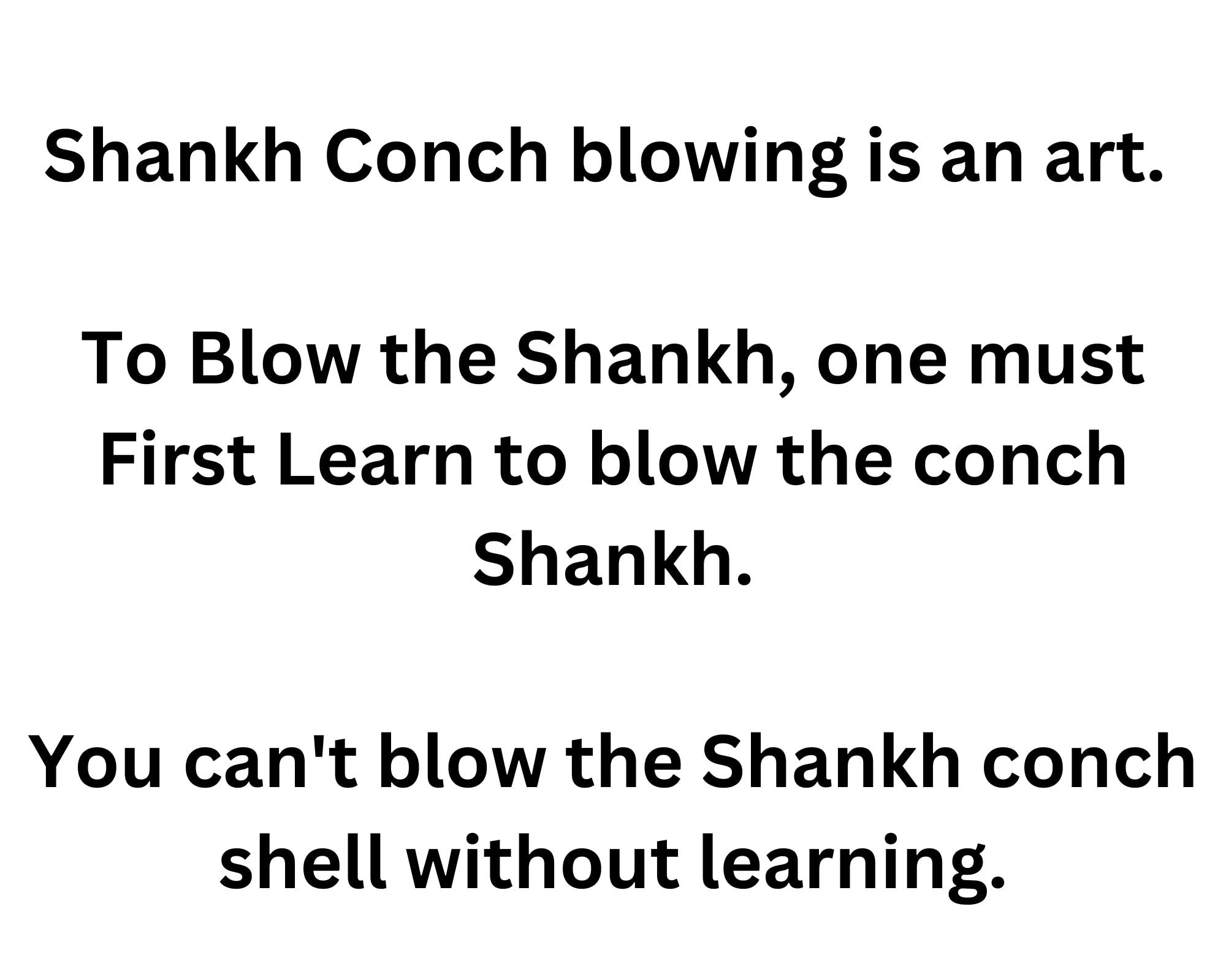 Original Shankh de soufflage (VAMAVARTI BAJEWALA) - Coquille de conque - Shankh fort et grand Blowing Shankh Conch Shankha de coquillage de mer pour force pulmonaire/immunité 6"inch blanc