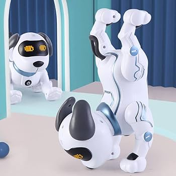 スマートスタントドッグ リモコン付き Amazon.co.jp: ロボット犬 リモコンロボット おもちゃ スタント
