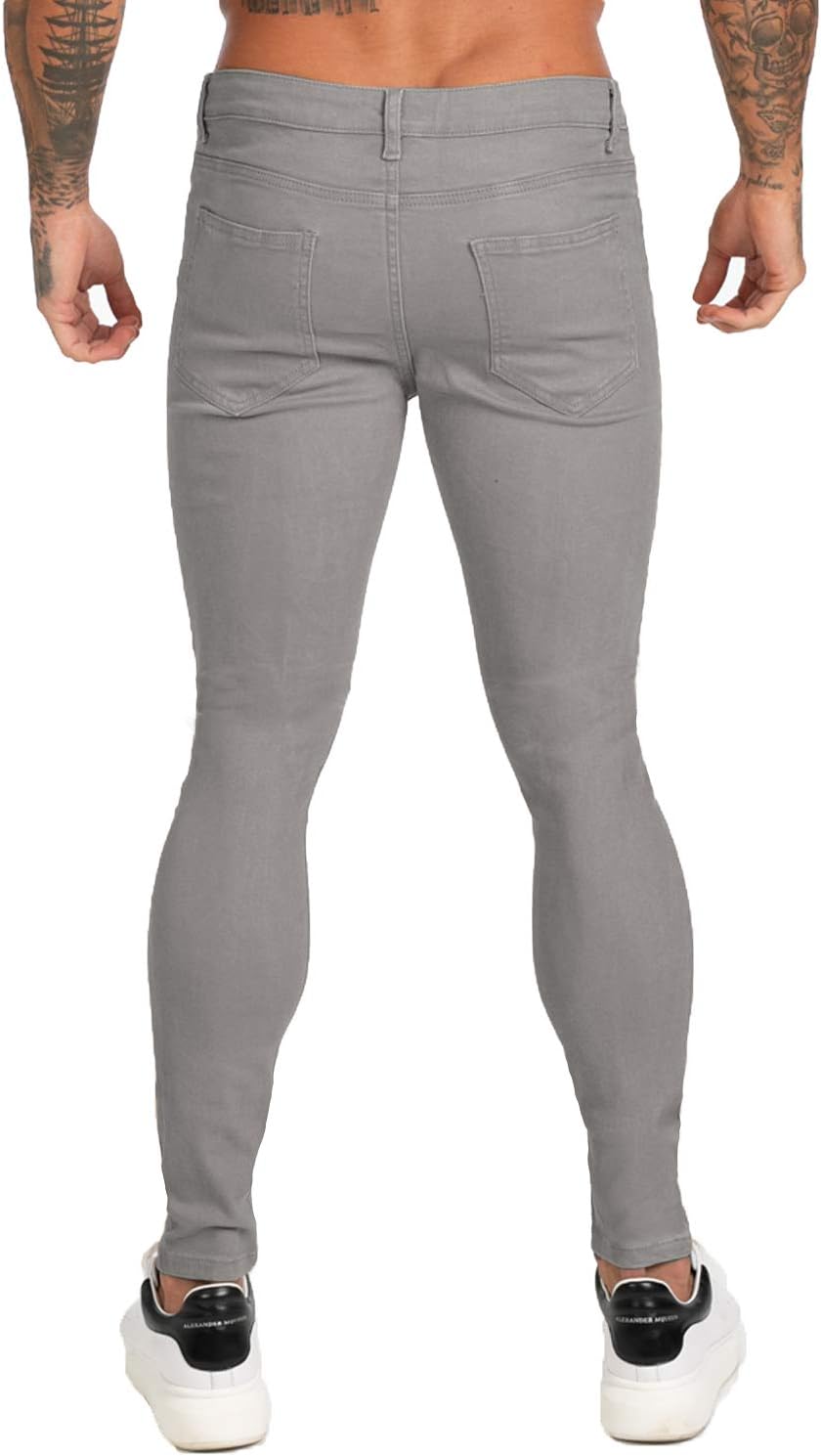 [GINGTTO] チノパン メンズ スキニーパンツ 細身 カラーパンツ ズボン カラージーンズ メンズ ストレッチ