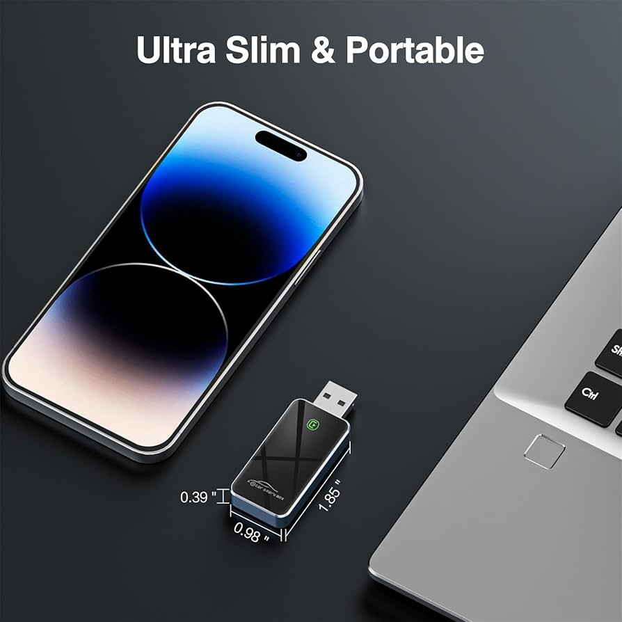 iPhoneアクセサリー kaupi Amazon.com: Wireless CarPlay Adapter for Apple - 2025 Slim