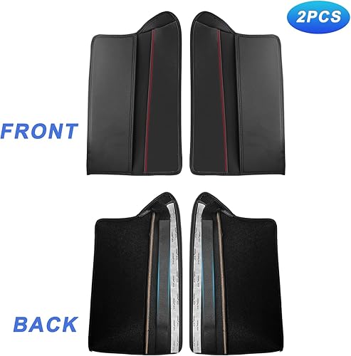 Miniatura 6 de Funda para reposabrazos para Nissan RogueX-Trail 2021-2025, accesorios de cuero antiarañazos, 2 unidades, alfombrilla protectora para consola