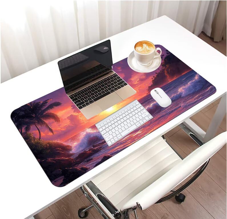 Tapis de souris XXL 700x400x3mm grand format imperméable lavable