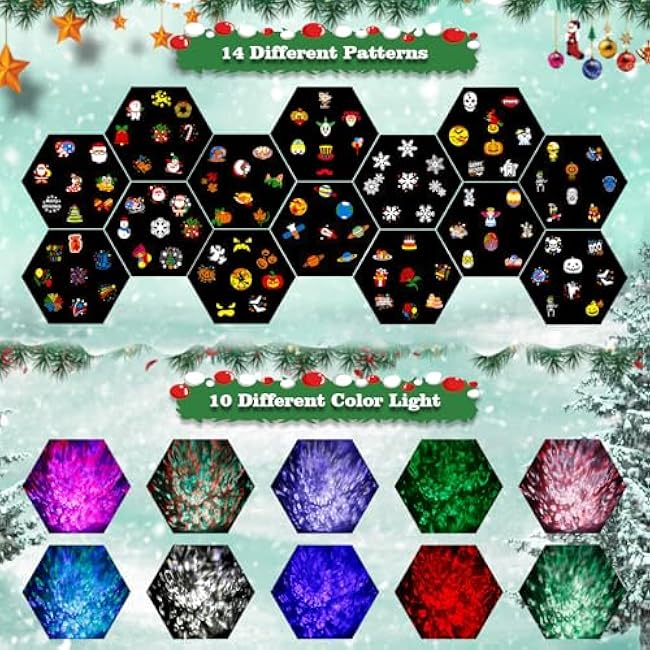 Halloween Christmas Projector Outdoor Light Holiday Projector Lights