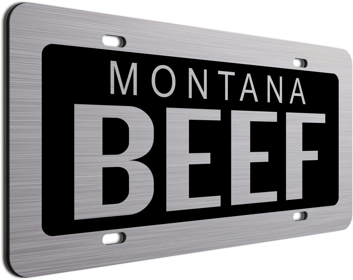 JASS GRAPHIX State Beef Pride Novelty License Plate Parent (Oklahoma)