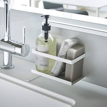 Amazon｜山崎実業(Yamazaki) マグネットラック ホワイト 約W16