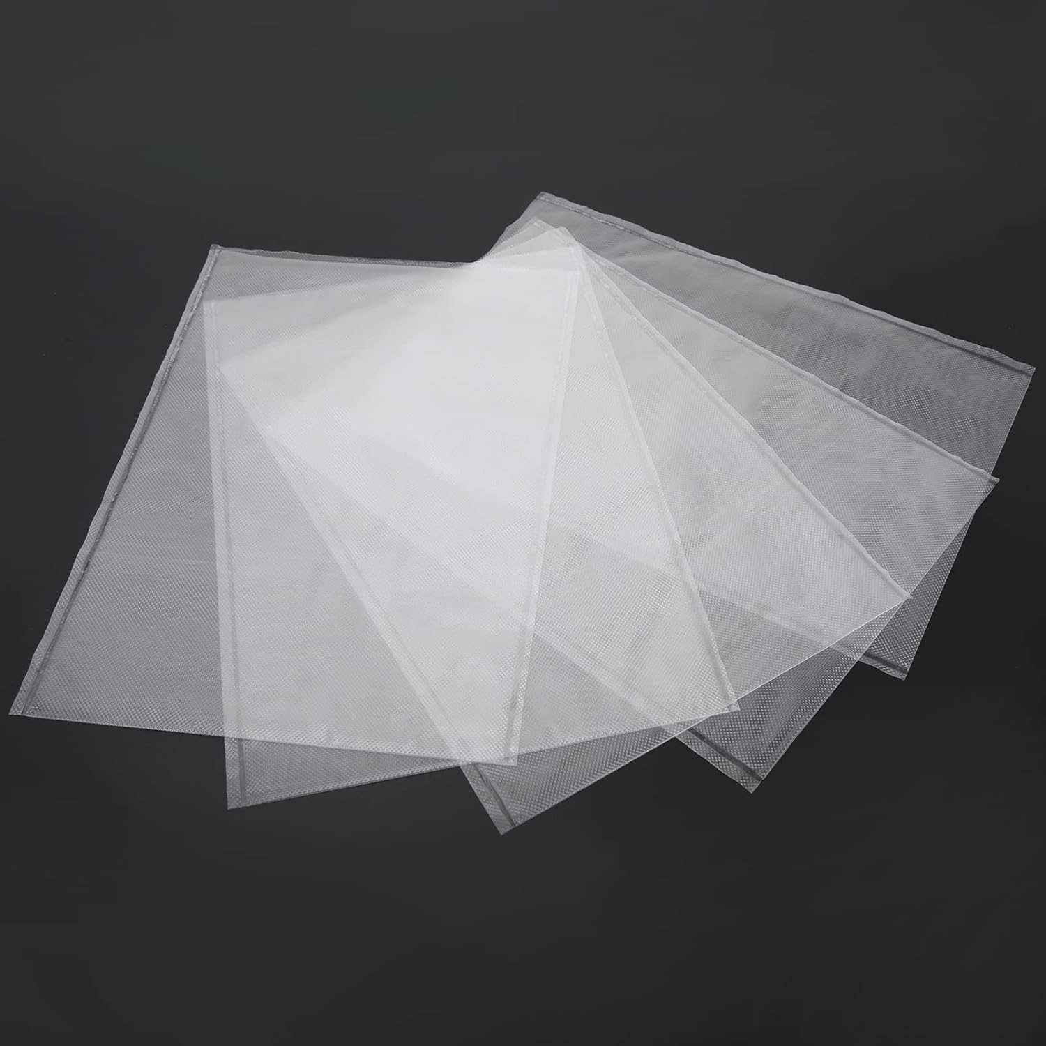 Dioche EcoFriendly PVA Water Soluble Bait Bags for Carp Fishing - 70x140mm Biodegradable Fishing Bait Bags - [50 Pack] QuickDissolve European Carp