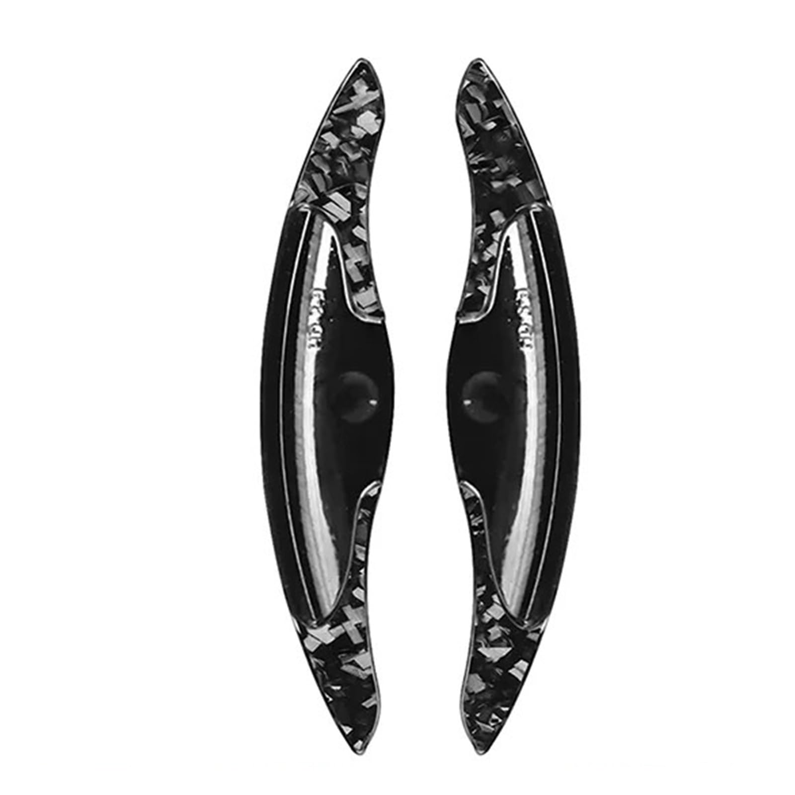Xxiucj Car Paddle Shifter Extensions for Hyundai for I30N for Veloster for KONA for Elantra 1Pair Steering Wheel Shifter Paddle Shift Extension(Forged Pattern)