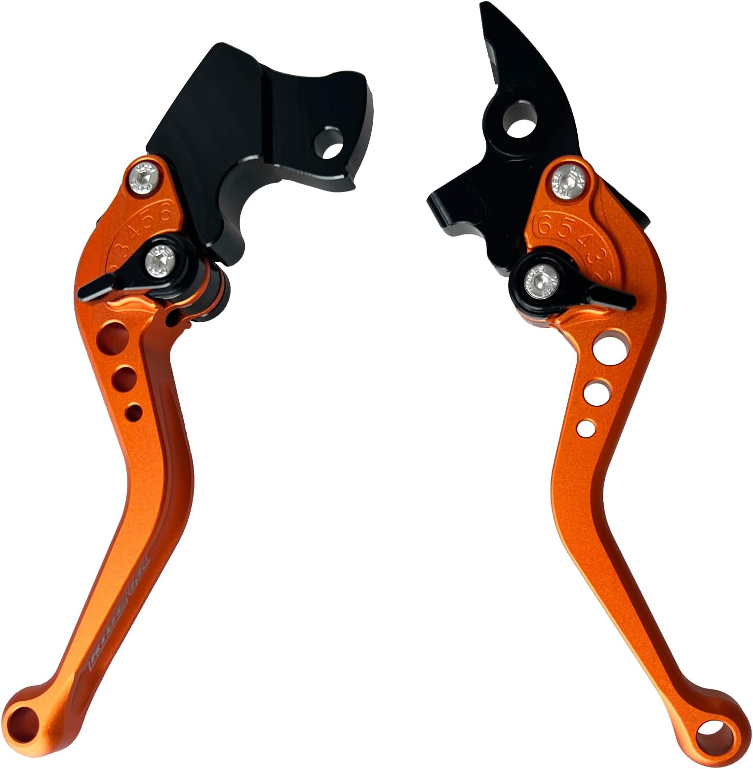 RIDE IT US-271 Short Motorcycle Brake and Clutch Levers for KTM 125 Duke 200 Duke 390 Duke 2014-2018,KTM RC125/200/390 2014-2018-Orange