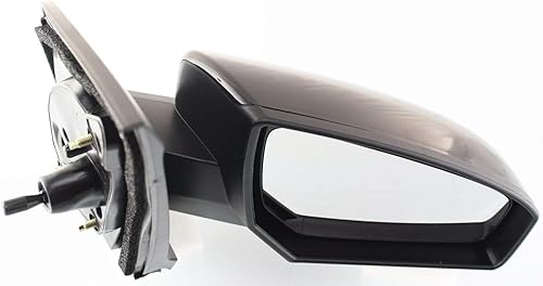 Miniatura 8 de Kool Vue - Juego de espejos compatibles con Nissan Sentra 2007-2012, modelo base, pintable, manual, control remoto, lado del conductor y del pasajero