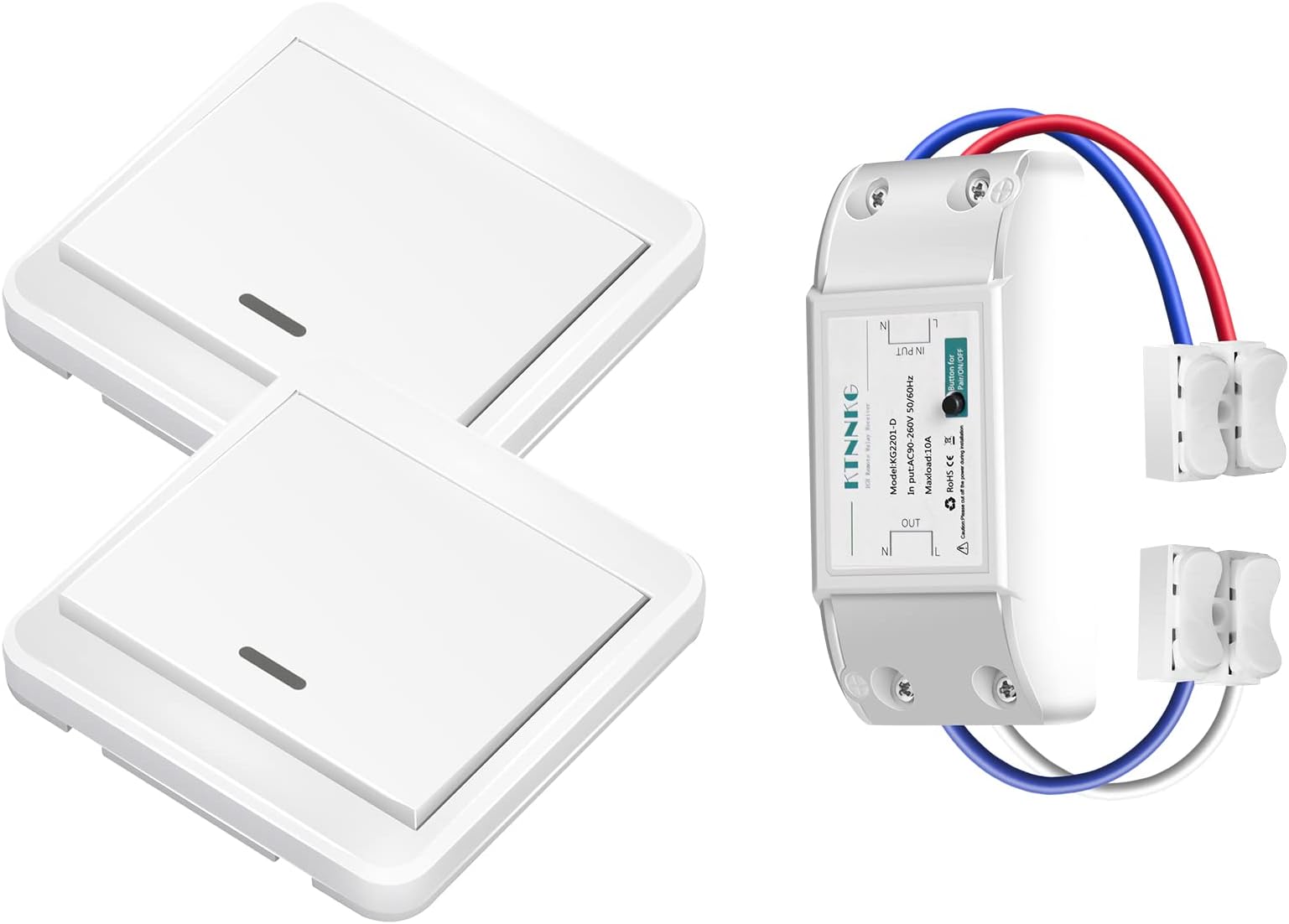 LI-Interrupteur D'éclairage Sans Fil, Interrupteur De Sécurité De L