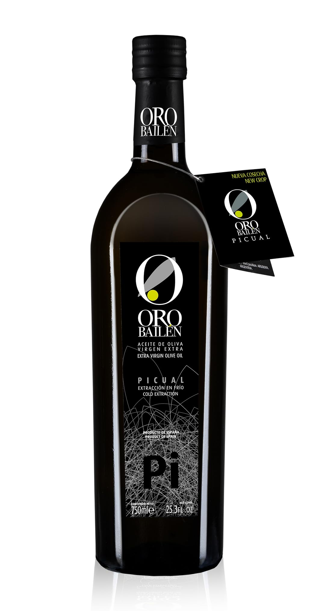 ORO BAILEN | Aceite de Oliva Virgen Extra | Reserva Familiar Picual 750 ml