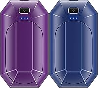 Vista 10 de Hand Warmers Rechargeable, Dnaleao 2 Pack 4000mAh Electric Portable Pocket Heater, Heat Therapy Great for Outdoors, Hunting, Golf, Camping, Warm