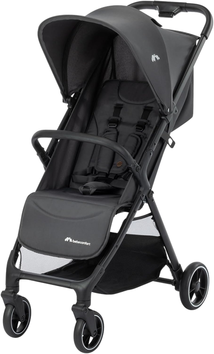 Bebeconfort Azur Poussette Canne Compacte 0-3 ans 15 kg Pliage Automatique Inclinaison Allongée Mineral Graphite