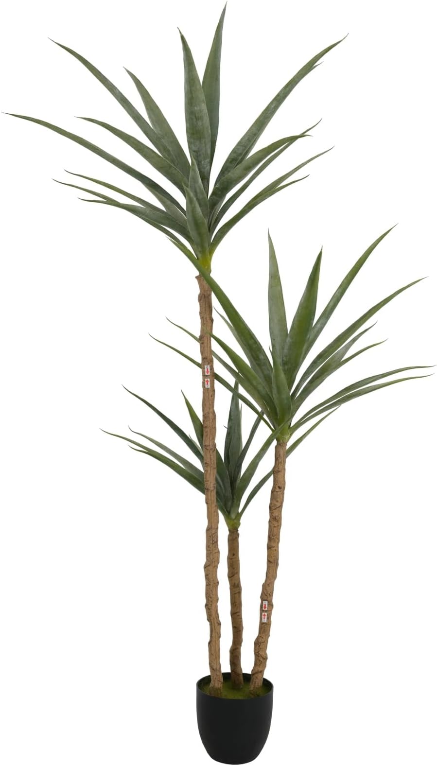 Hobyhoon 6FT Artificial Tree Faux Agave Plant Faux Dracaena