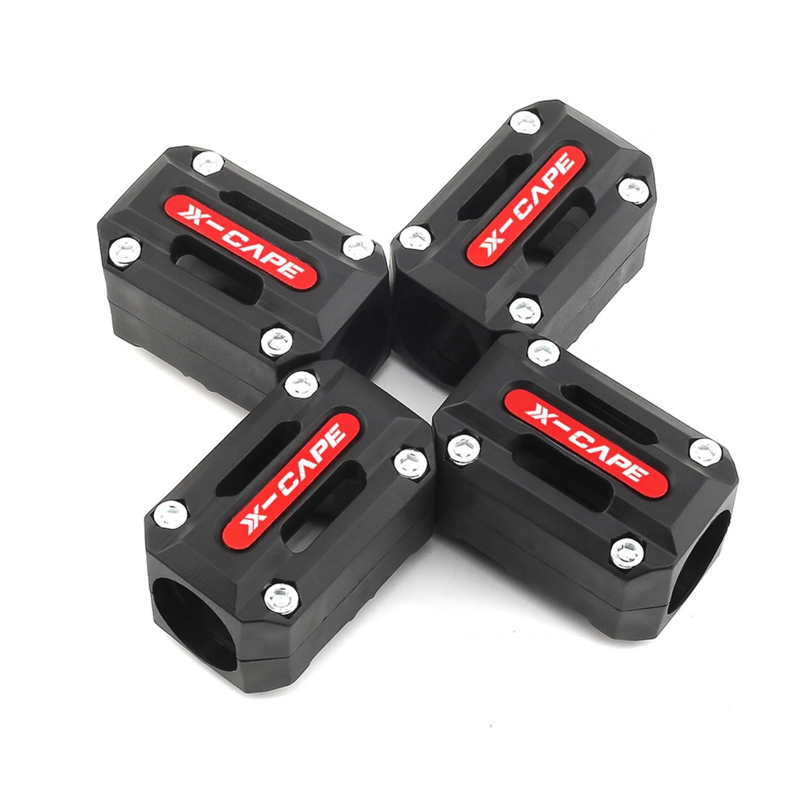 Paraurti Per Moto Per Morini XCape X Cape X-Cape 650 700 1200 Accessori Protezione Motore Paraurti Blocco Di Crash Bar(Red 4PCS)